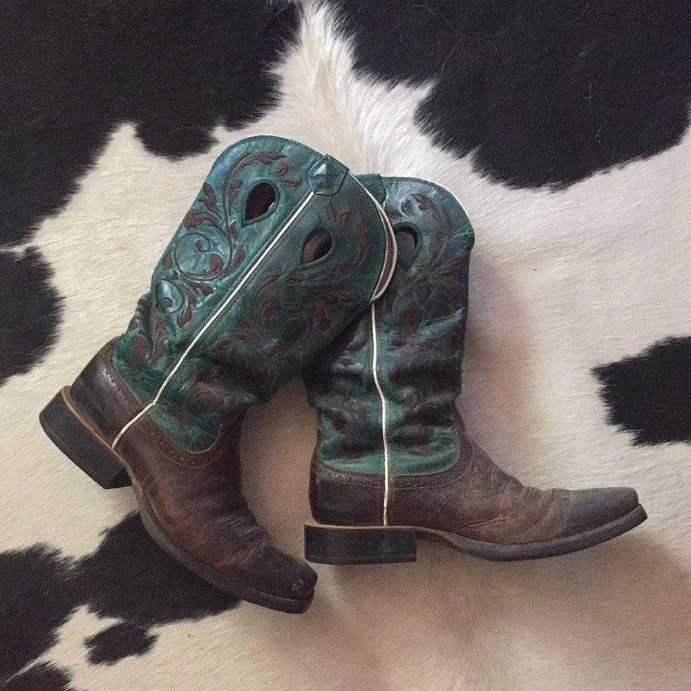 GUC Twisted X cowgirl boots 🐴🌿✨